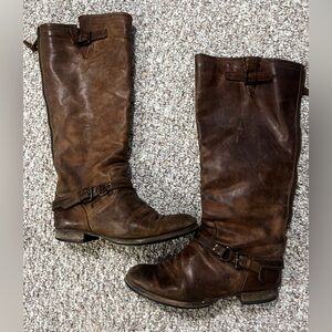 Nine West tall leather boots